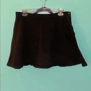 AA Black Jean Circle Skirt